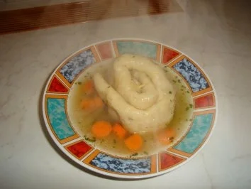 Zusammengelegte Knödeln - Rezept