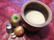 Apfel-Zwiebel-Schmalz - Rezept