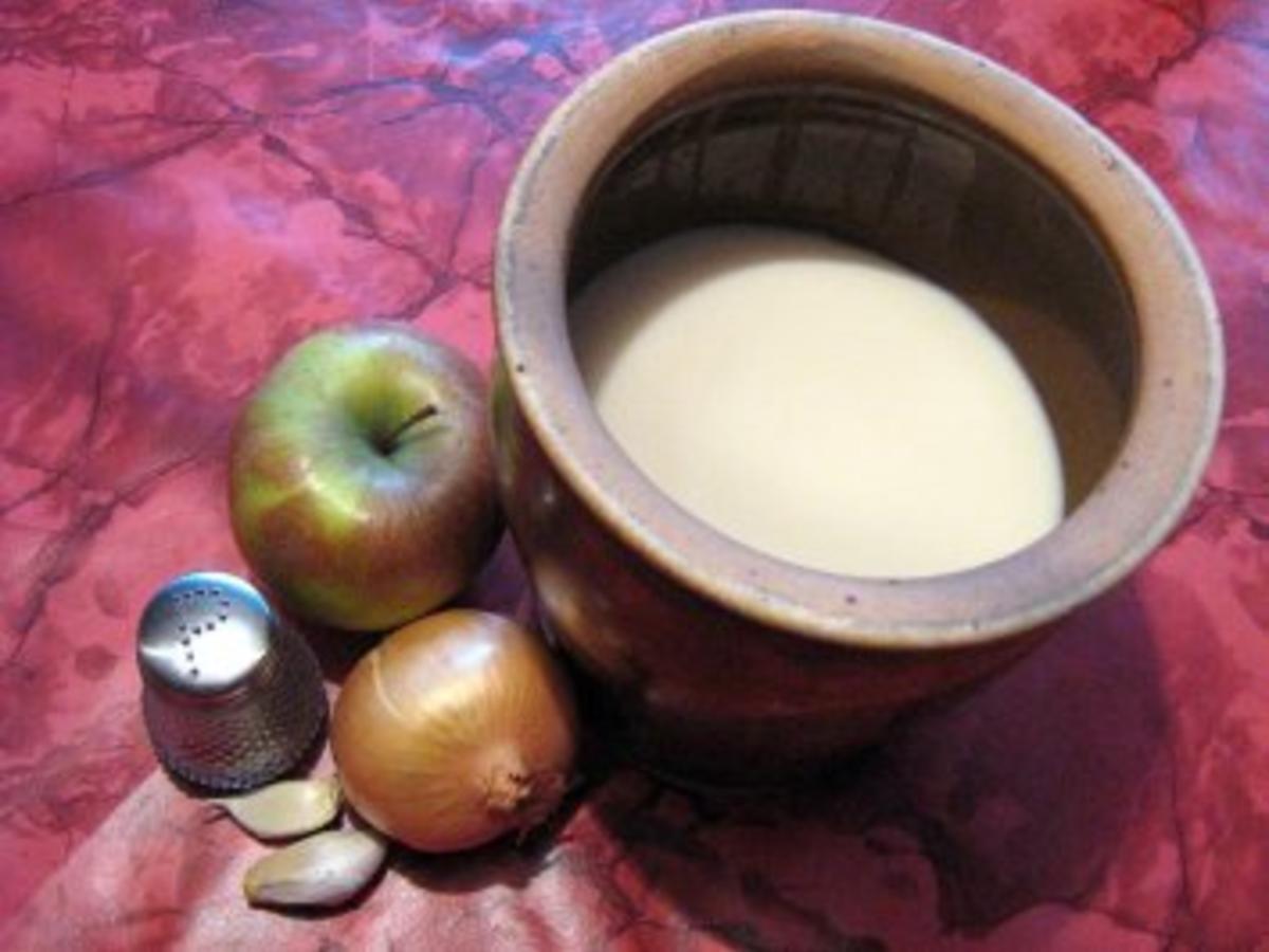 Apfel-Zwiebel-Schmalz - Rezept mit Bild - kochbar.de