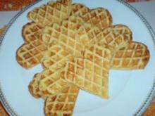 Schmand-Waffeln - Rezept