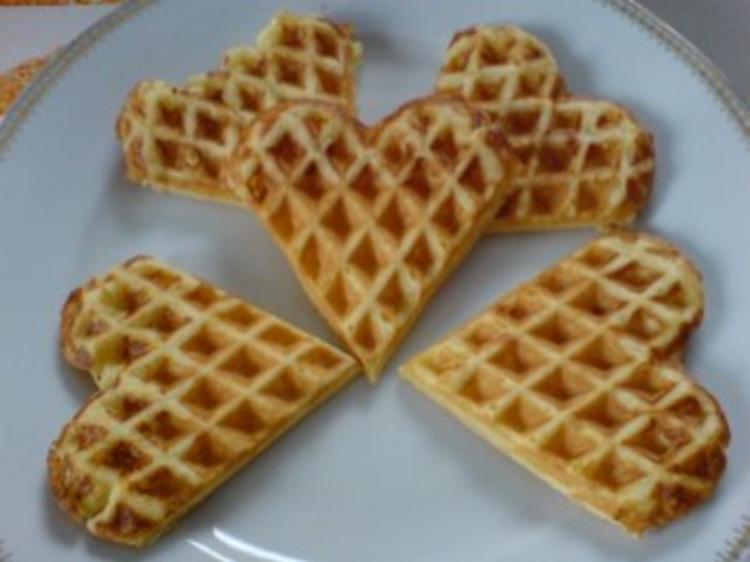 Schmand Waffeln
