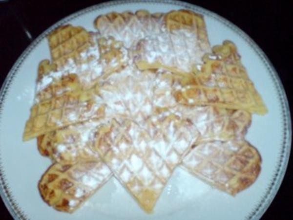 Schmand Waffeln