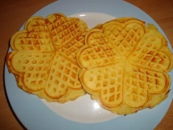 Rezept: Schmand-Waffeln Bild Nr. 2 Schmand-Waffeln - Rezept - Bild Nr. 2