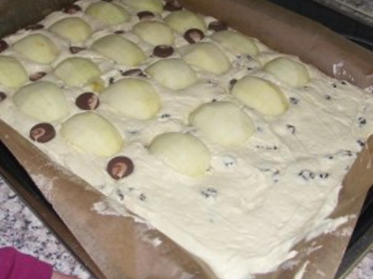 Apfel - Schoko - Blechkuchen - Rezept mit Bild - kochbar.de