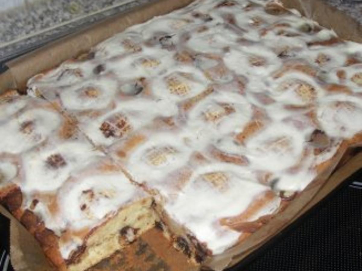 Apfel - Schoko - Blechkuchen - Rezept mit Bild - kochbar.de