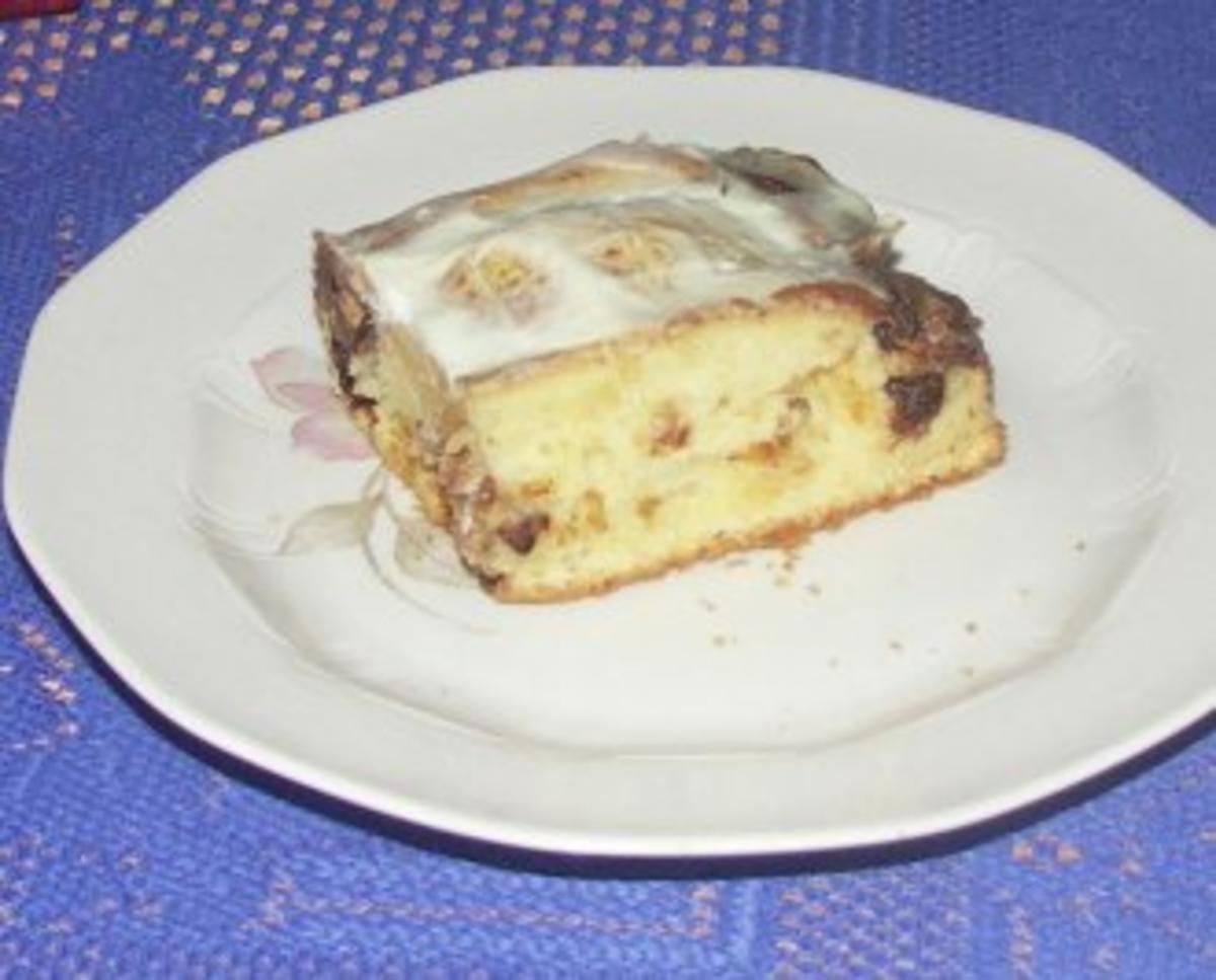 Apfel - Schoko - Blechkuchen - Rezept - Bild Nr. 3