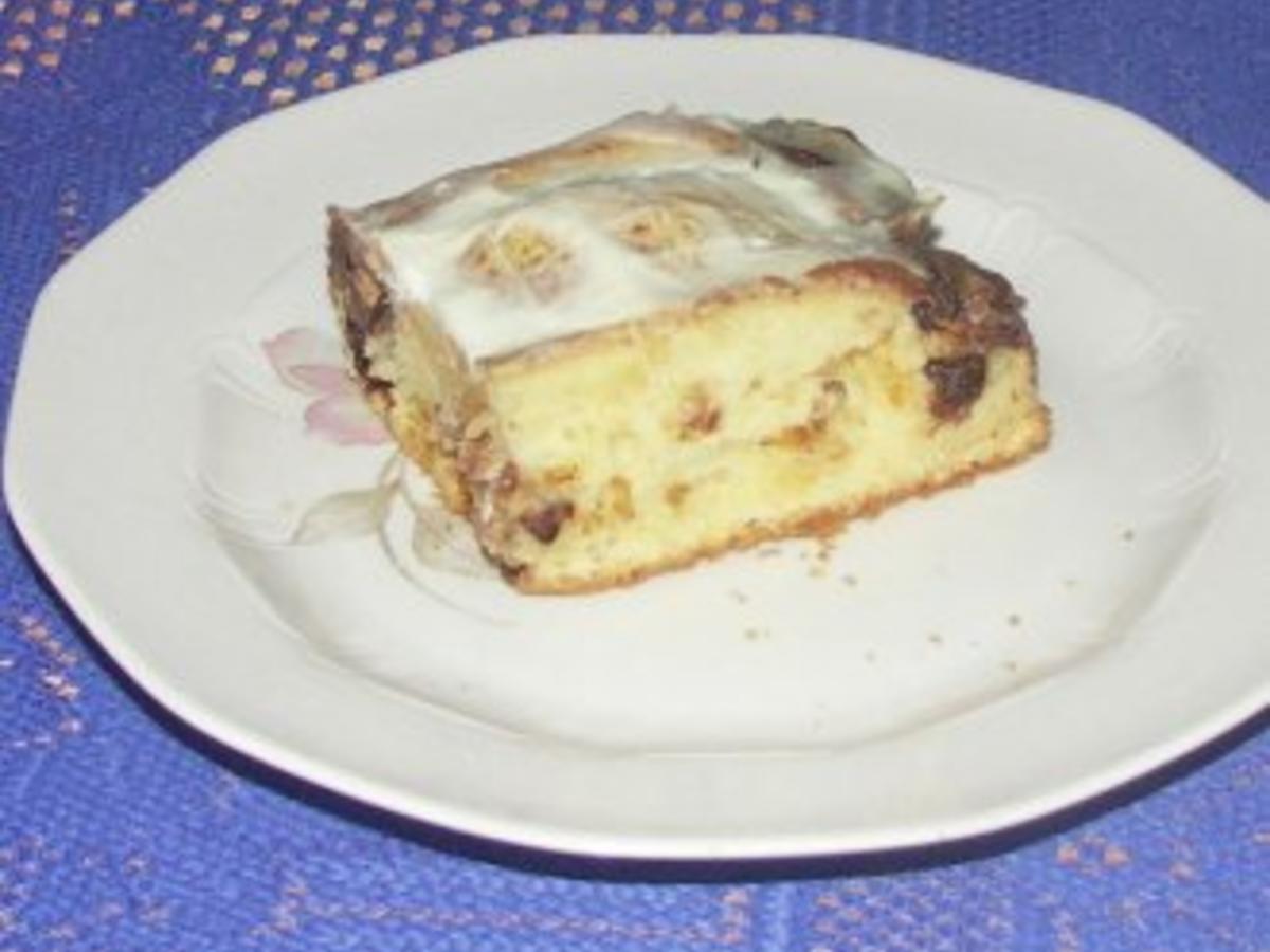 Apfel - Schoko - Blechkuchen - Rezept mit Bild - kochbar.de