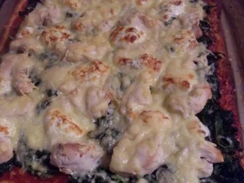 Pizza Florentina - Rezept