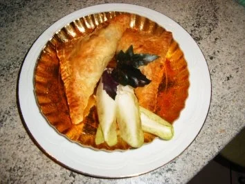 Geflügelleber im Blätterteig - Rezept