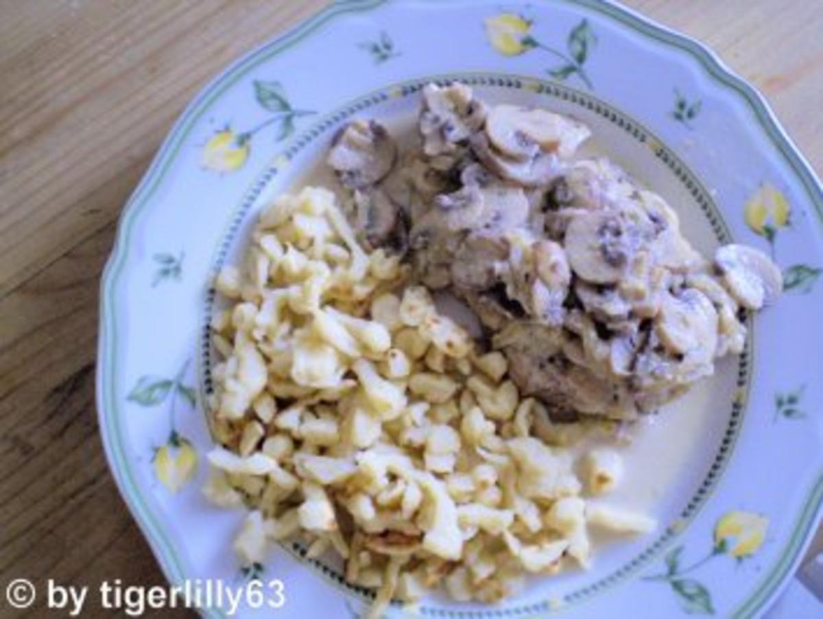 Bilder für Rahmschnitzel aus dem Ofen - Rezept