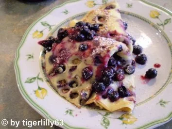 Heidelbeer-Pfannkuchen - Rezept