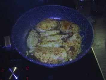 Geflügel - Hähnchenbrustfilet in Weißwein-Sahnesoße - Rezept - Bild Nr. 4