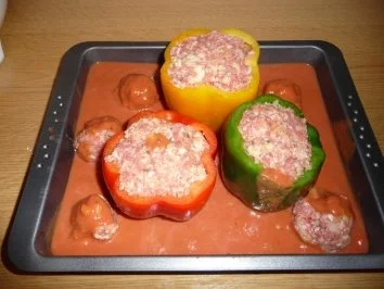 Gefüllte Paprika - Rezept - Bild Nr. 7