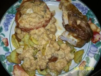 gefüllte Tomate - Rezept