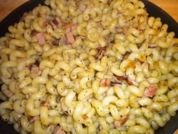 Schinkennudeln - Rezept