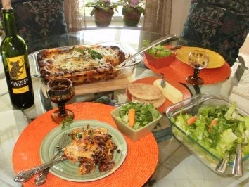 Lasagne -Schwarze Bohnen - Ohne Fleisch - Jeder backt Lasagne aber diese ist anders - mit Bildern - Rezept