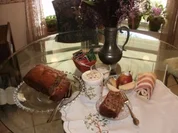 Brot mit Bananas, Nuesse und Cranberries - die Cranberries geben diesem Brot ein Kick das macht das Brot ein Genuss-HABE Bilder eingestellt - Rezept