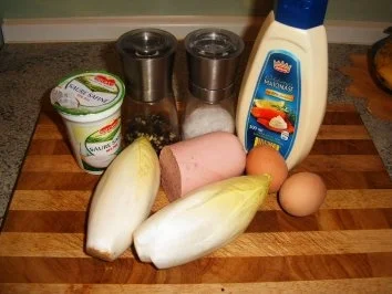 Chicoreesalat alles was noch da war - Rezept - Bild Nr. 2