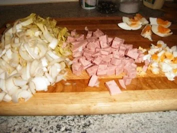 Chicoreesalat alles was noch da war - Rezept - Bild Nr. 3