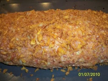 Rezept: gefüllter Hackbraten mit Röstzwiebelkruste Bild Nr. 5 gefüllter Hackbraten mit Röstzwiebelkruste - Rezept - Bild Nr. 5