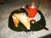Blätterteig -süß gefüllt - Rezept