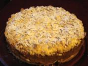 Quark - Kirsch - Mandelkuchen - Rezept