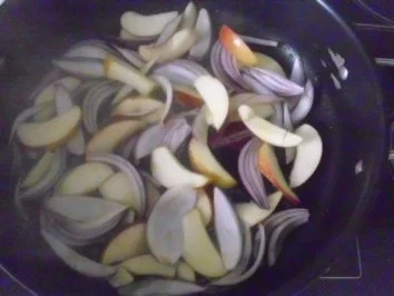 Kasselerpfanne mit Apfel - Rezept - Bild Nr. 3