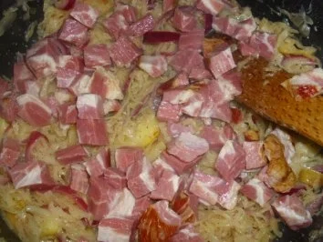 Kasselerpfanne mit Apfel - Rezept - Bild Nr. 5