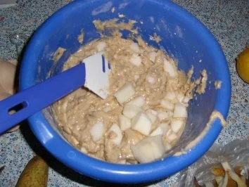 Birne-Walnuss Kuchen - Rezept - Bild Nr. 2