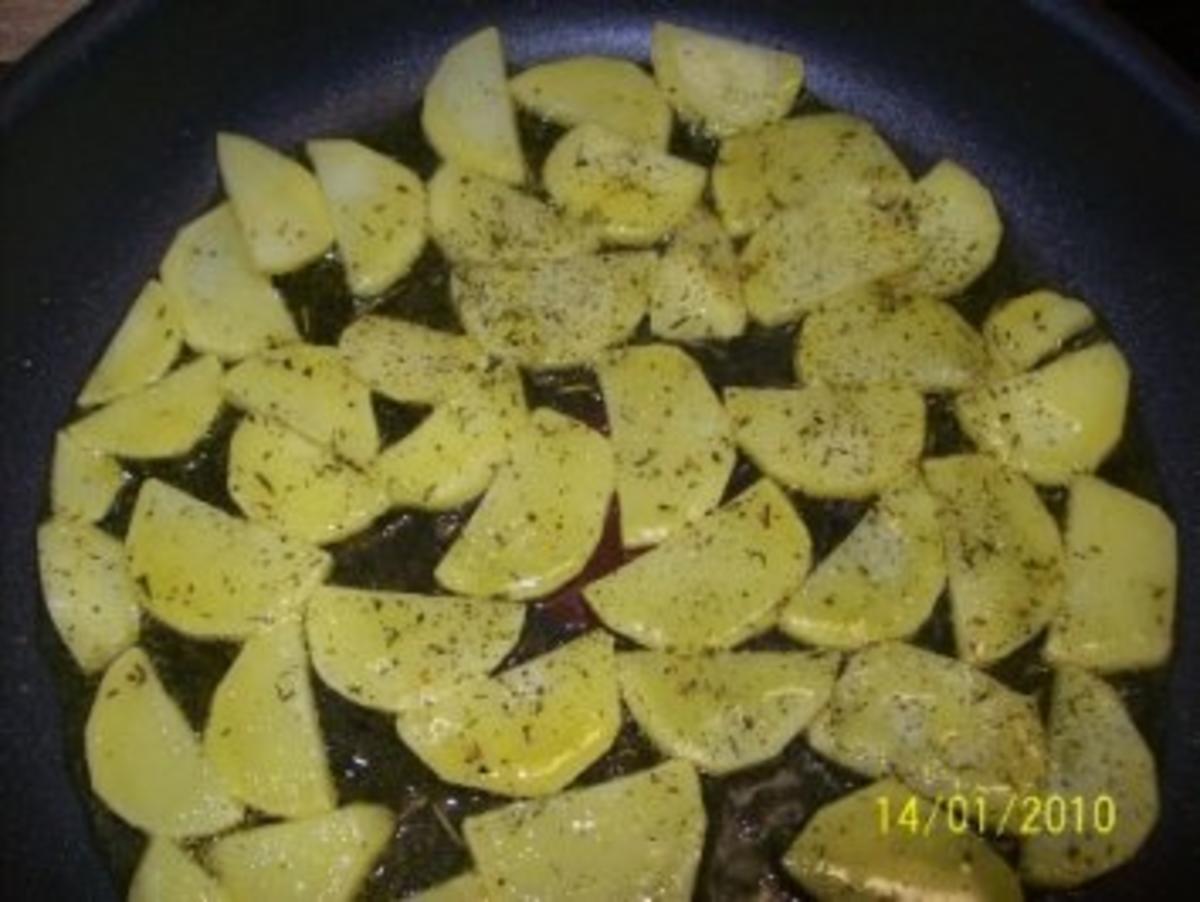 Bratkartoffeln mit getrocknete ital.Kräuter - Rezept