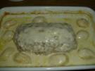 Hackbraten mit Rahmsoße - Rezept