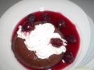  Schokoladenpudding mit Amarenakirschen - Rezept