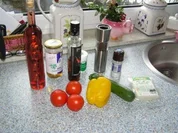 Schmorgemüse und Tofu oben drauf - Rezept