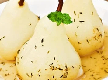 Die scharfen Birnen - Rezept