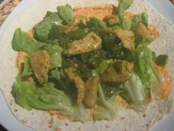 Rezept: Chicken-Wraps mit Ricotta Créme Bild Nr. 2 Chicken-Wraps mit Ricotta Créme - Rezept - Bild Nr. 2