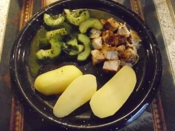 Hähnchen-Gurken-Ragout - Rezept