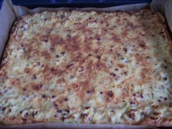 Zwiebelkuchen - Rezept