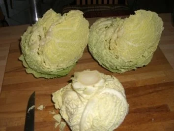 Kohlrouladen mit Hackfleisch und Reis - Rezept - Bild Nr. 2