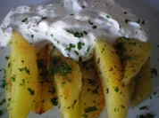 Backed Potatoes mit Mascarpone- Creme - Rezept