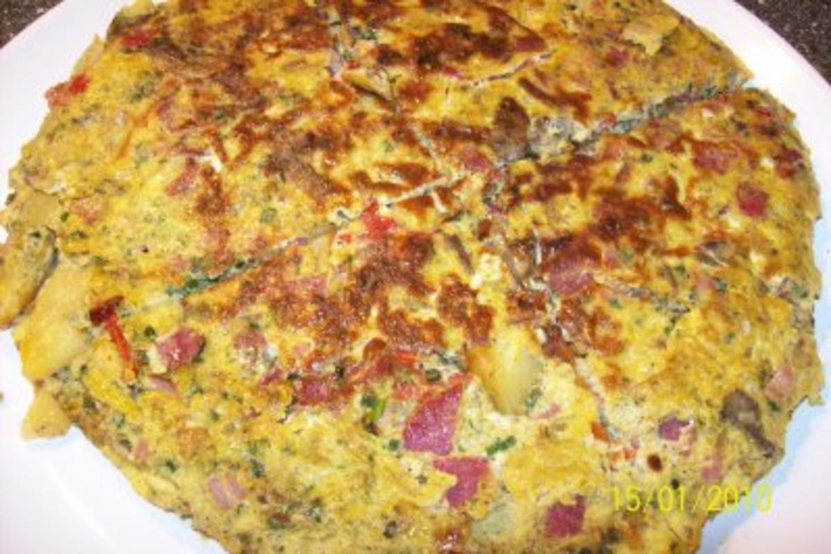 Bilder für Bauernfrühstück shariswunderland ( cubanische tortilla) - Rezept