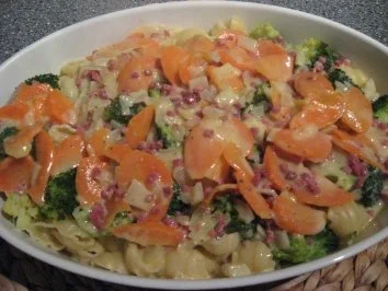 Rezept: Brokkoli-Nudel-Auflauf Bild Nr. 4 Brokkoli-Nudel-Auflauf - Rezept - Bild Nr. 4