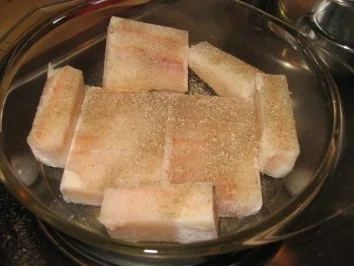 Rezept: Fisch: Weißwein-Fisch mit pikanter Kruste Bild Nr. 4 Fisch: Weißwein-Fisch mit pikanter Kruste - Rezept - Bild Nr. 4