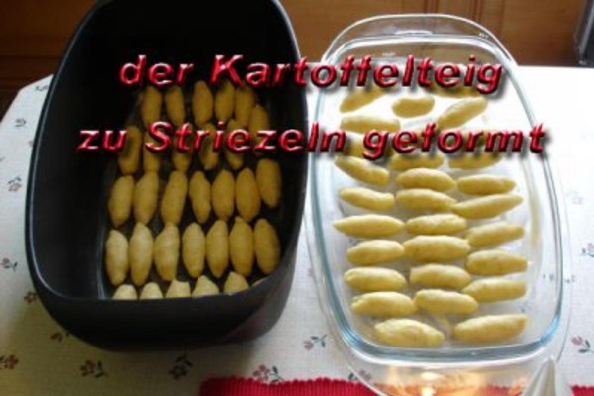 Kartoffelstriezel mit Ananaskraut - Rezept - Bild Nr. 3