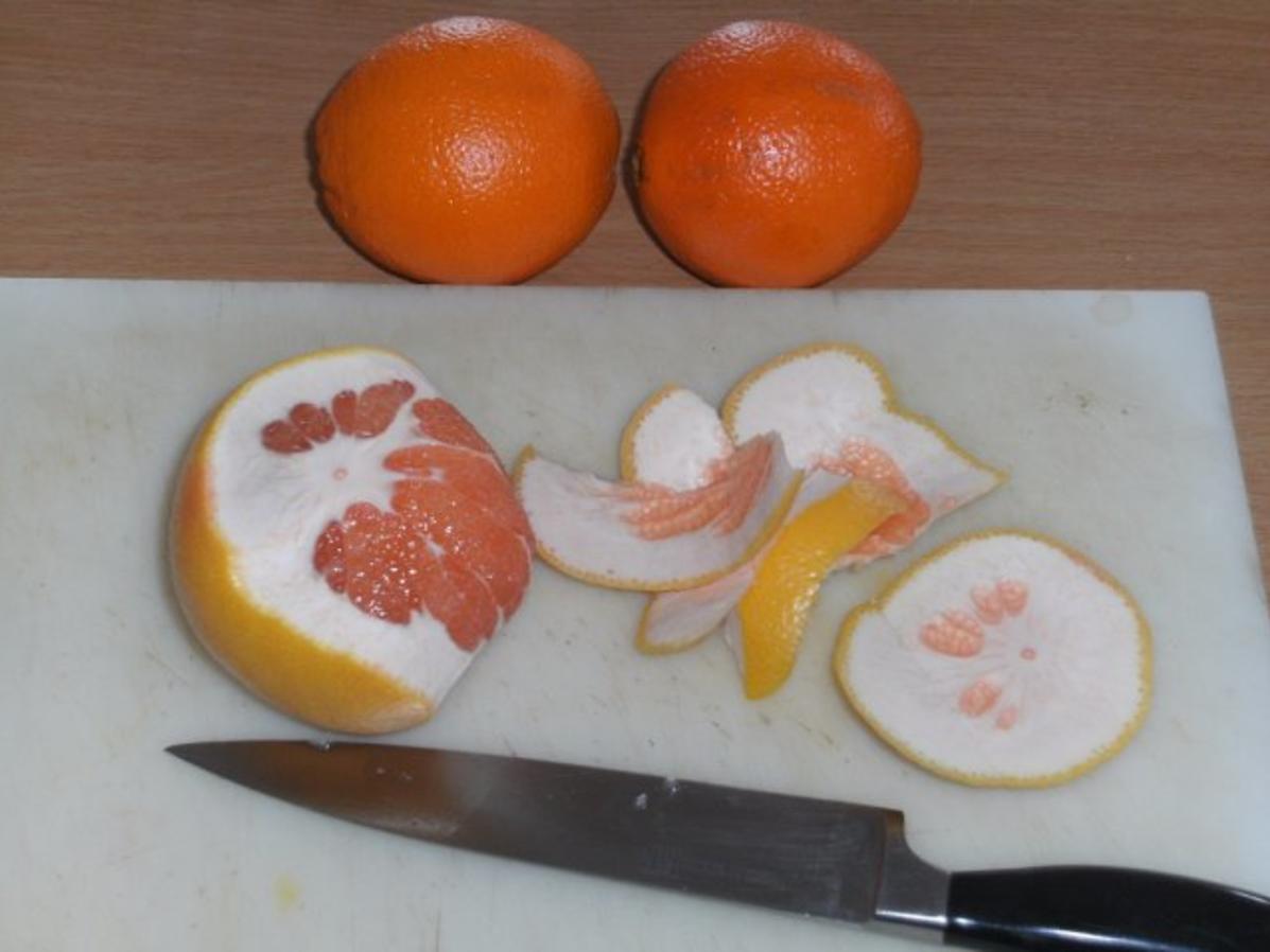 Dessert: Camparigelee mit Orangenmousse - einfach - von goach