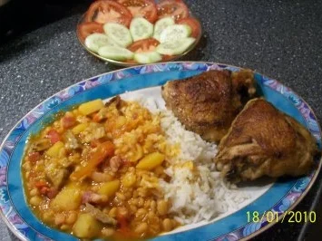 Eintopf - Bohneneintopf Cubanische art - Rezept - Bild Nr. 5