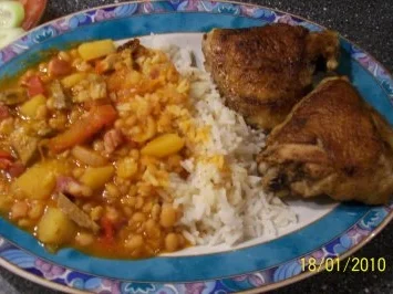 Eintopf - Bohneneintopf Cubanische art - Rezept - Bild Nr. 6