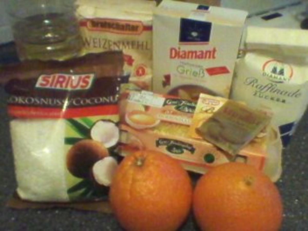 Orangen - Kokos - Kuchen - Rezept - Bild Nr. 2