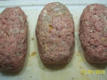 Rezept: Falscher Hase - Hackbraten - Hackfleischroulade mit Sauerkraut Bild Nr. 3 Falscher Hase - Hackbraten - Hackfleischroulade mit Sauerkraut - Rezept - Bild Nr. 3