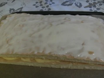 Bisquit-Crem-Schitten- - Rezept - Bild Nr. 6