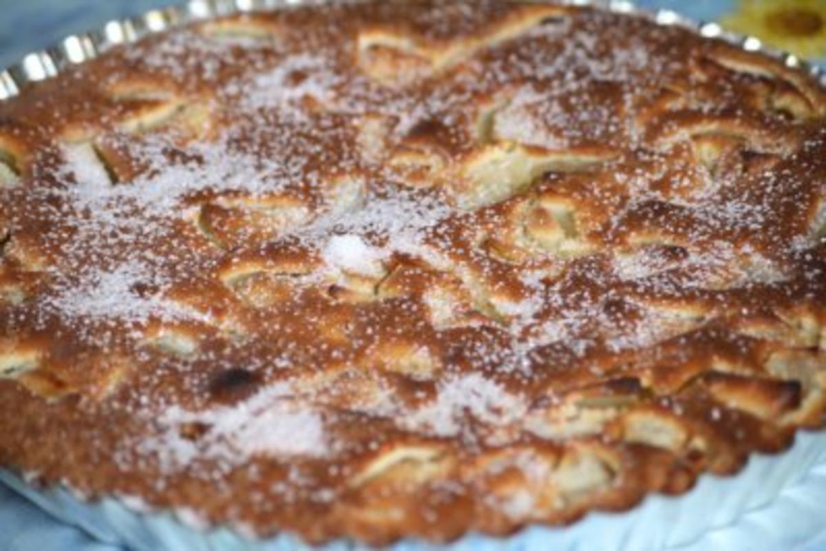 Bilder für Französischer Apfel-Birnen-Kuchen - Rezept